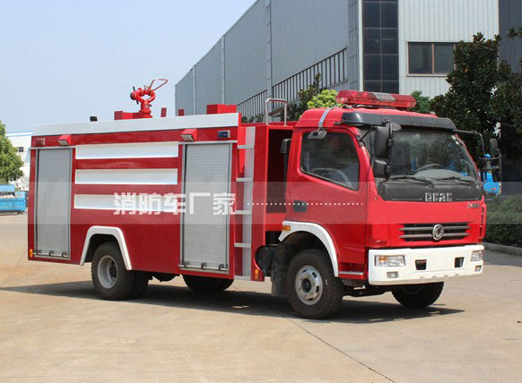 5噸東風(fēng)多利卡單排座水罐消防車價(jià)格