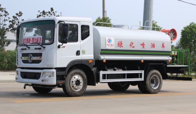 東風多利卡D9灑水車帶霧炮(圓罐)高清圖片 東風多利卡D9灑水車帶霧炮(圓罐)高清圖片