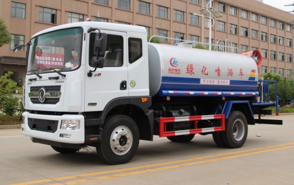 東風多利卡D9灑水車帶霧炮(圓罐)高清圖片 東風多利卡D9灑水車帶霧炮(圓罐)高清圖片