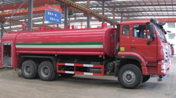 出口灑水車圖片