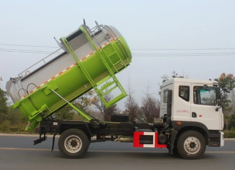 國六東風股份多利卡D9罐式餐廚垃圾車 國六東風股份多利卡D9罐式餐廚垃圾車