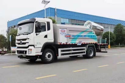 電動灑水車生產廠家_10噸比亞迪T8純電動抑塵車