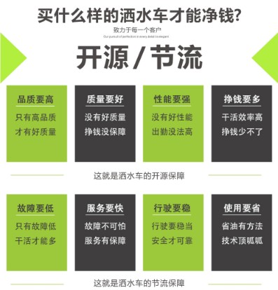買什么樣子的灑水車才能賺錢？