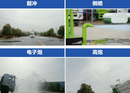 重汽豪沃7方藍牌灑水車產品功能展示